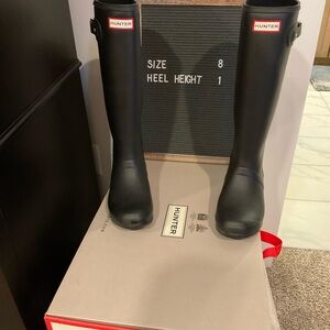 Hunter Original Tour boots - gently used